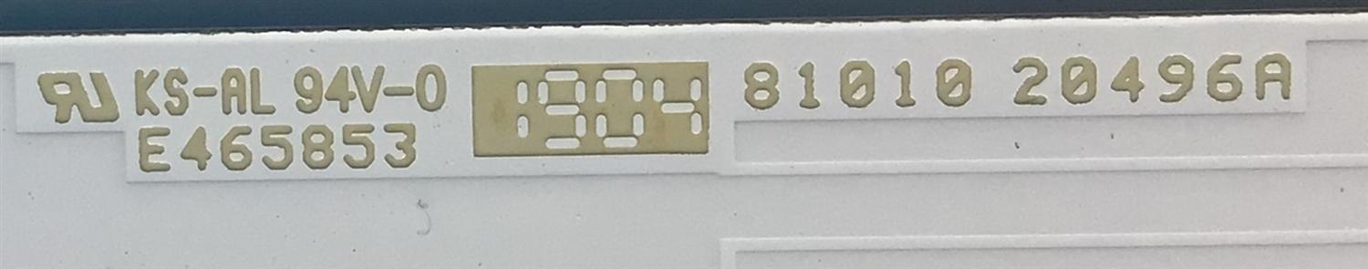 KIT DE LEDS PARA TV VIZIO (3 PZ) / NUMERO DE PARTE LB43108 V0_01 / 8101020496A / 098101008DH09 / PANEL V435-G0 LAUFQEKV / MODELO V435-G0 LAUFQEKV - Imagen 3